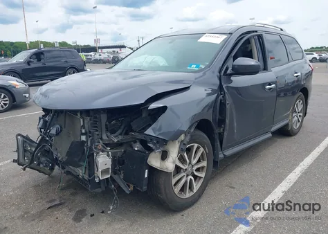 2014 Nissan Pathfinder Sv z USA, uszkodzony, nr VIN 5N1AR2MM6EC616953